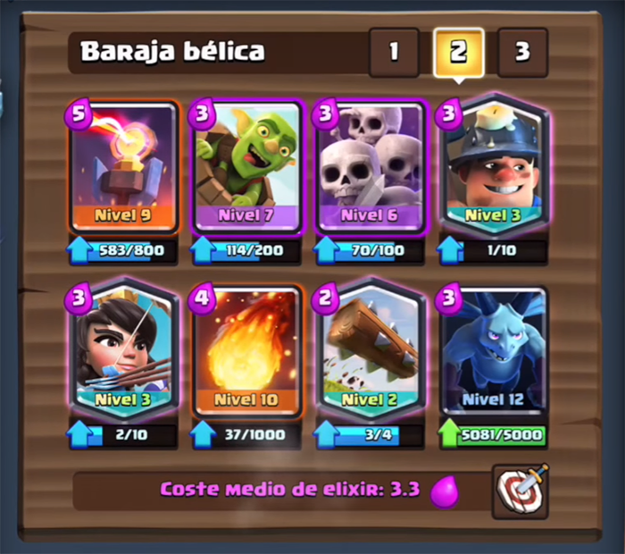 Mazos rápidos en Clash Royale