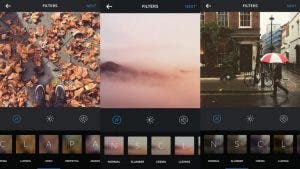 Filtros para fotografías