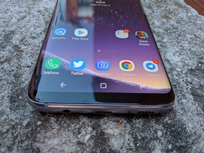 galaxy s8 pantalla