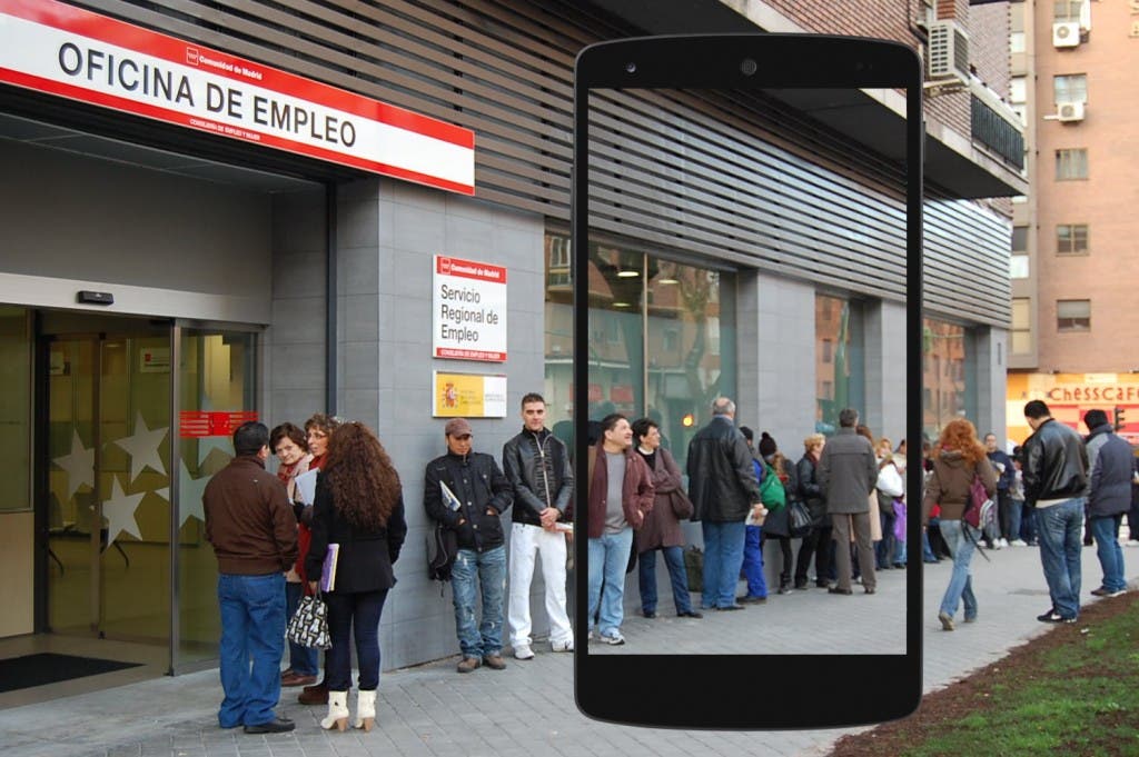 Cómo sellar el paro desde el móvil