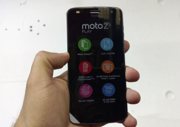 El diseño y características oficiales del Motorola Moto Z2 Play se filtran en un vídeo