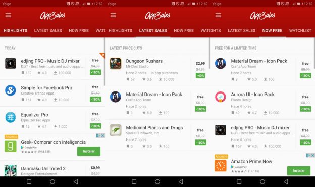 Cómo encontrar aplicaciones en oferta en Google Play