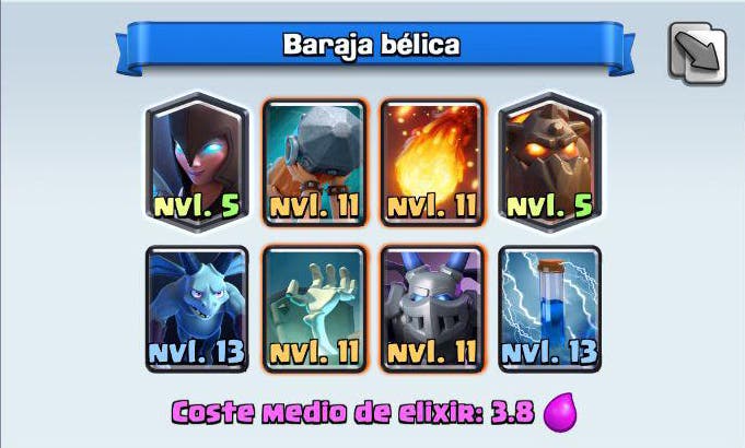 Mejores mazos en Clash Royale