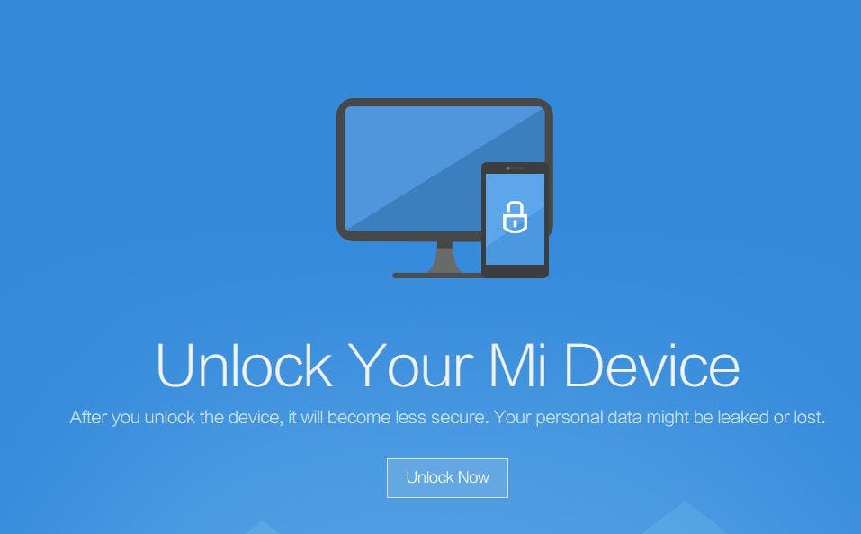 Desbloquear Bootloader Xioami Mi6