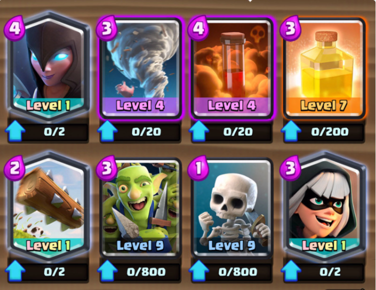 ajustes de equilibrio en Clash Royale