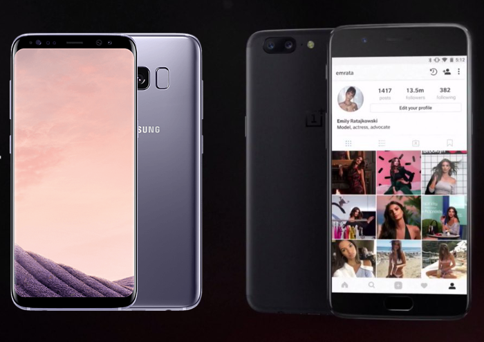 OnePlus 5 vs Samsung Galaxy S8: un duelo donde el precio es la clave
