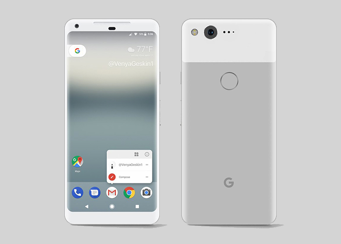 Reveladas algunas características del Google Pixel XL 2 muy importantes
