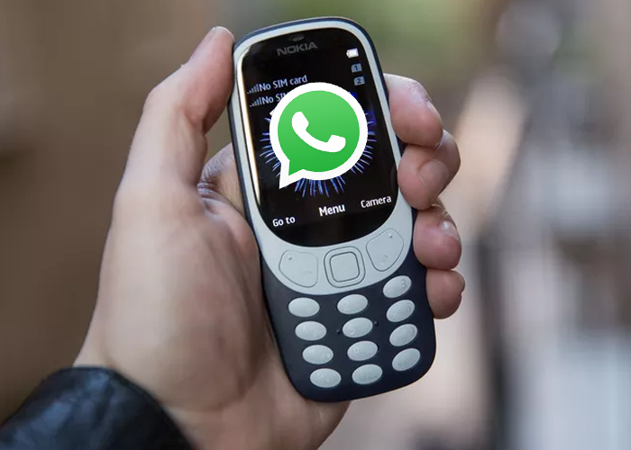 Ya se puede utilizar WhatsApp en el Nokia 3310 2017