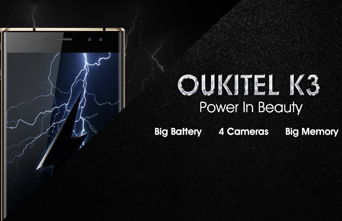 El nuevo Oukitel K3 llega con dos cámaras y mucha batería