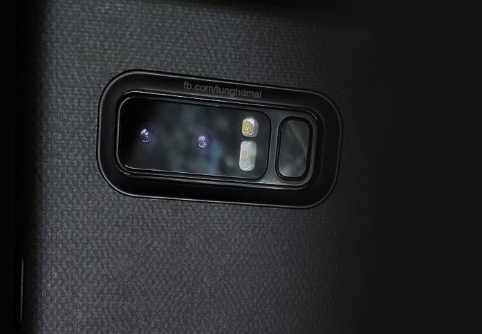 cámara doble del Samsung Galaxy Note 8