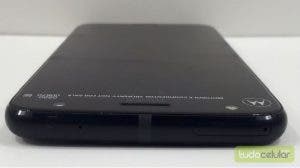 moto x4 borde superior