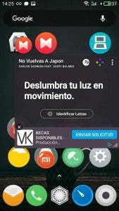 musicxmatch flotante