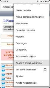 añadir webapp google chrome