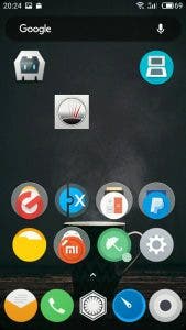 escritorio android con webapp