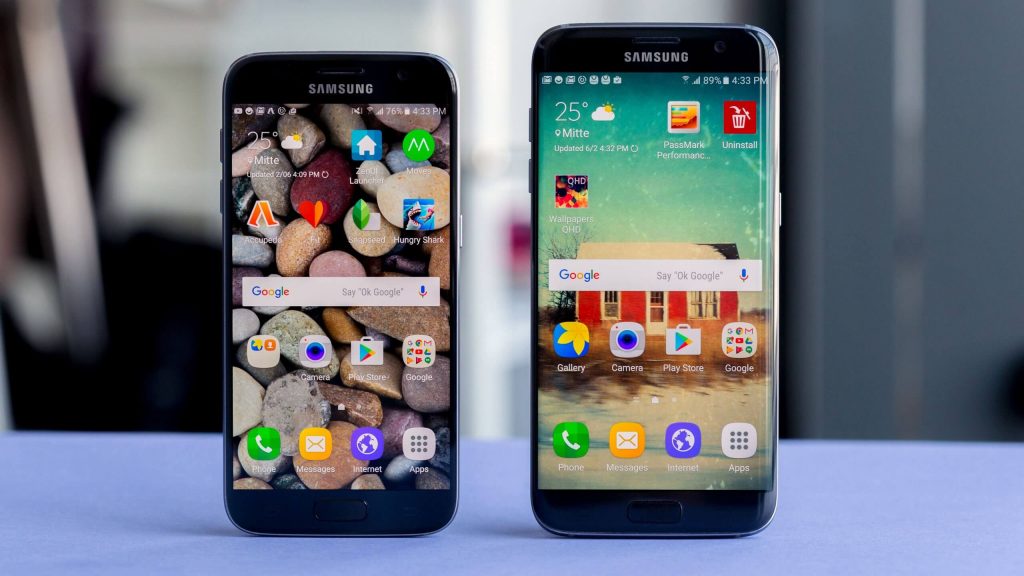 Samsung Galaxy s7 vs Galaxy S7 edge