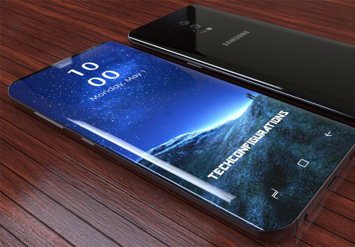 La pantalla del Samsung Galaxy S9 podría ser muy similar a la del iPhone 8