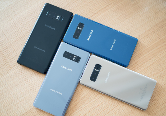 Test de resistencia del Samsung Galaxy Note 8, cumple, pero no sobresale