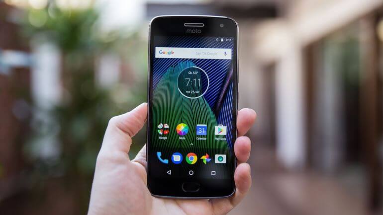 Moto g5 mano