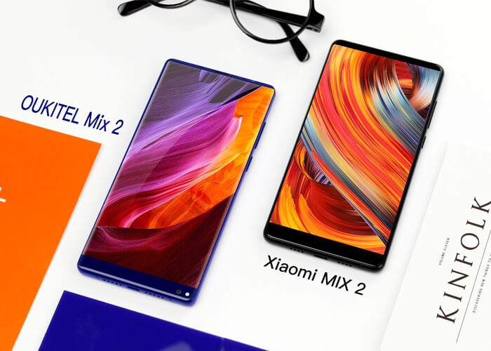 Xiaomi Mi MIX 2 y OUKITEL Mix 2