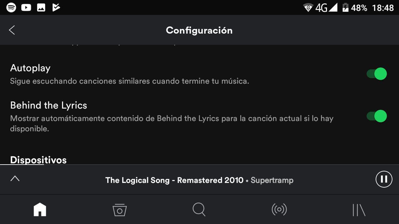 behind the lyrics Spotify