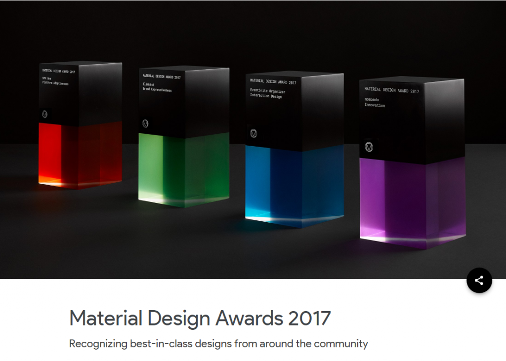 Descubre las mejores aplicaciones con los ganadores de los Material Design Awards 2017