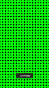 táctil de la pantalla calibrado