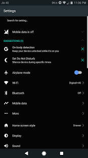 ajustes android oreo en Huawei