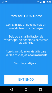 shh doble check azul