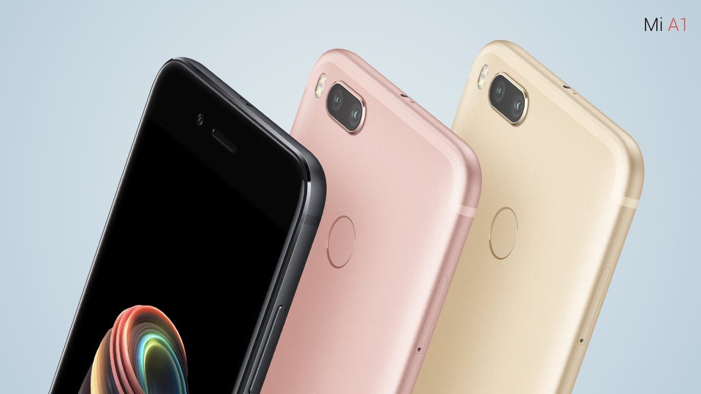 frontal y trasera del xiaomi mi a1