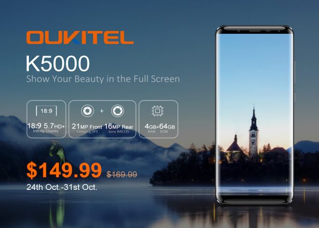 Hazte con el nuevo Oukitel K5000 por menos de 130€ en promoción de lanzamiento
