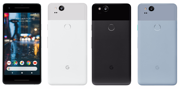 Google Pixel 2 colores