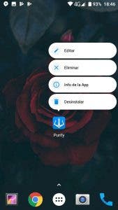 desinstalar purify