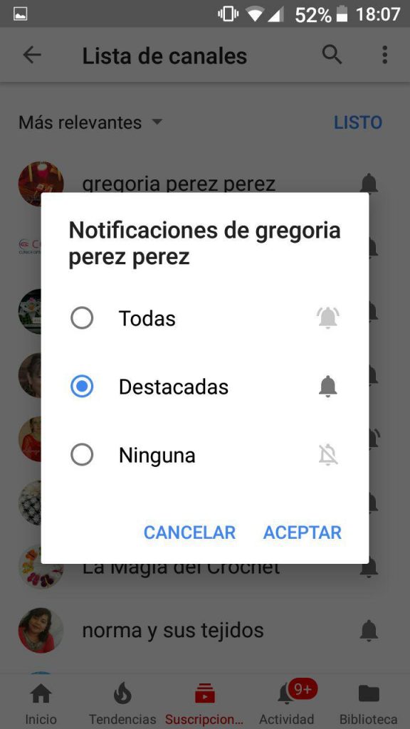 Cómo arreglar las notificaciones de Youtube en Android
