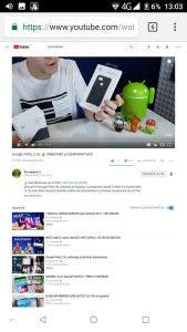 version escritorio youtube android