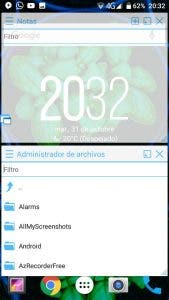 ventanas flotantes en android