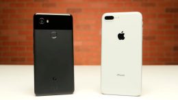 Google Pixel 2 XL y iPhone 8 Plus