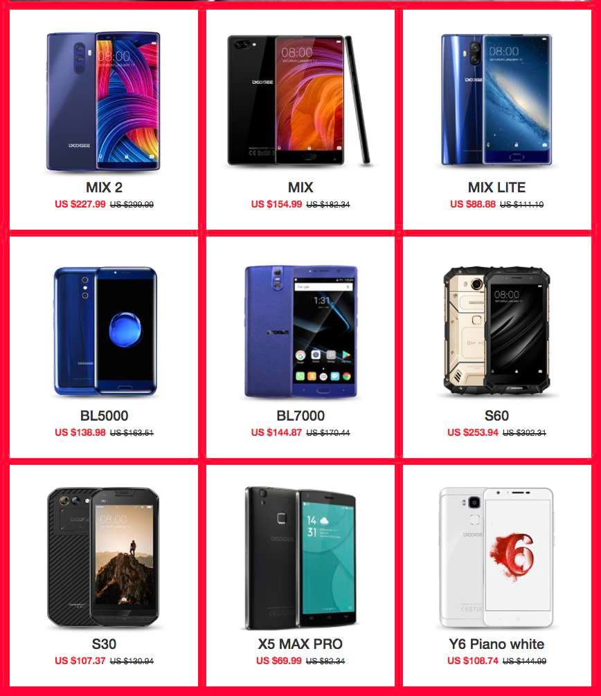 ofertas de doogee 11 del 11