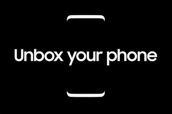galaxy s8 unboxing