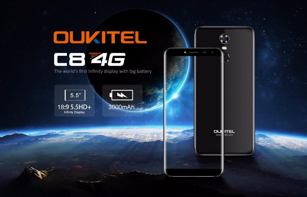 especificaciones oukitel c8 4g