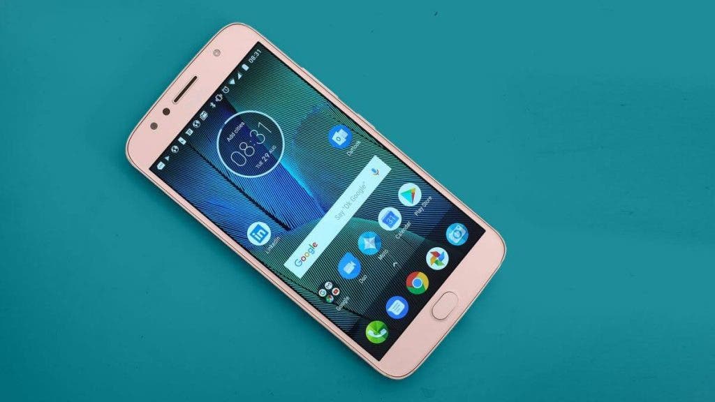 Moto G5s frontal