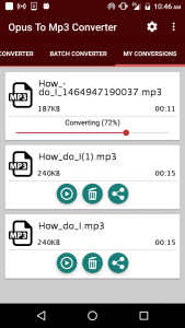 convertir audios de WhatsApp a mp3 aplicación