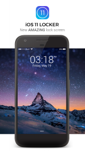 pantalla de bloqueo de iOS 11