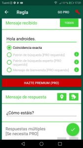 programar respuestas automáticas en WhatsApp