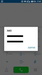código imei en android