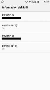 código imei en android