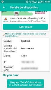 quién está conectado a la red WiFi