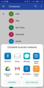pasar contactos de un teléfono a otro