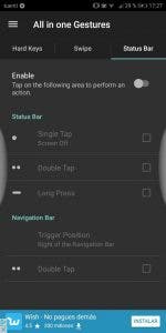 navegación por gestos en Android