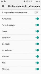 personalizar la barra de estado de Android