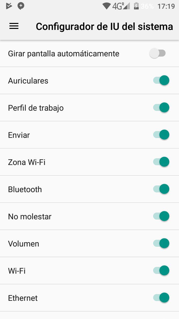 personalizar la barra de estado de Android